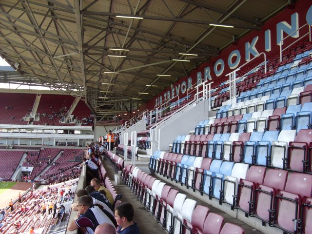 Upper Tier of the Sir Trevor Brooking Stand